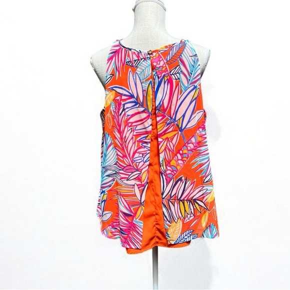 🌻NEW w.tags Buckhead Betties “Why Kiki” Ada Fly Away Back Blouse Size Large - Picture 8 of 13